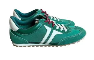 Shu Shop Sarah Sneakers Tennis Shoes Athletic Kelly Green Lace-Up Size 6.5 NIB thumbnail 1