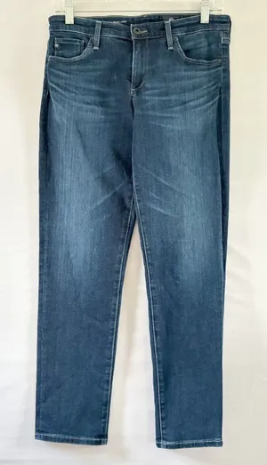 AG Adriano Goldschmied The Prima Crop Cigarette Jeans Dark Wash 28 PS1157CONR thumbnail 1