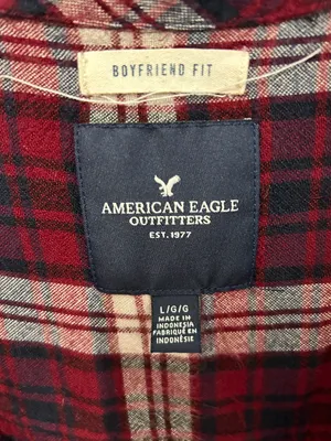 American Eagle Outfitters Boyfriend Flannel thumbnail 3