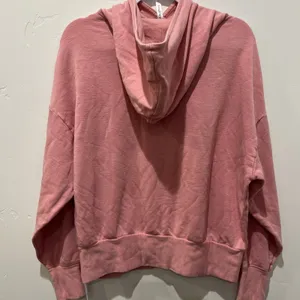 Fabletics Hoodie Sweatshirt Pink Oversized Lightweight Soft Athleisure size S thumbnail 10