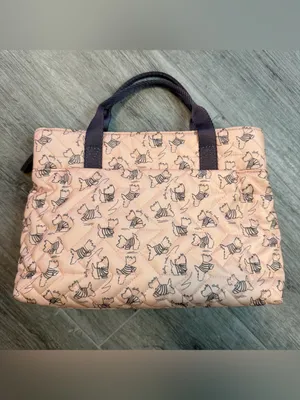 Radley London Designer Purse, Handbag, Pink Signature Dog Quilted Pattern thumbnail 2