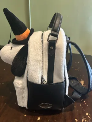 Snoopy Halloween Backpack Brand New White thumbnail 4