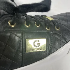 G by GUESS Women's Black Quilted Lace-Up Sneakers - Size 8.5M thumbnail 8