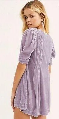 Free People Purple Mini Dress thumbnail 2