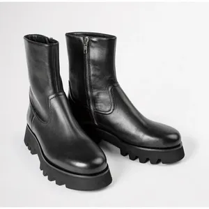Tony Bianco ISA Blackcomo Leather Lug Sole Boot Sz 7 thumbnail 2