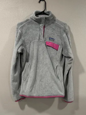 Patagonia Re Tool Snap Gray & Pink thumbnail 1