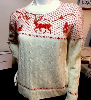 HOST PICK 🎉🎉🎉🎉Milford Deer sweater‎ thumbnail 1