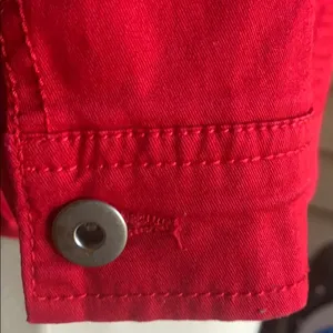 Dressbarn jacket button down red thumbnail 7
