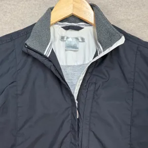 Vintage Y2K Nike Womens XS Black Full Zip Windbreaker Gorpcore Sporty‎ Jacket thumbnail 3