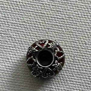Pandora Christmas Candy Cane Holiday Charm Red Murano Glass ALE 925 Silver thumbnail 5