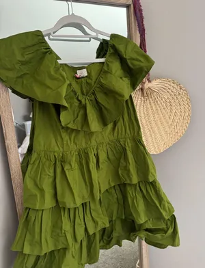 A New Day Green Dress thumbnail 1