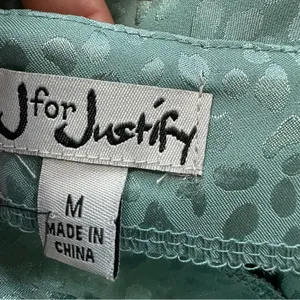 J for Justify Casual Teal Patterned Mini Dress thumbnail 9