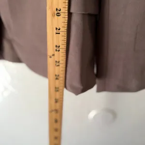 Spanx The Perfect Blazer Women’s M Brown Stretch‎ Jacket Career NWT thumbnail 7