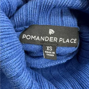 Tuckernuck Pomander Place Vivianne turtleneck‎ sweater dress blue sz XS thumbnail 6