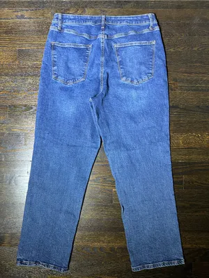 Sonoma Goods for Life High Rise Curvy Straight Jeans 14R thumbnail 4
