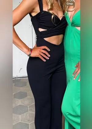 Tiger Mist Black Jumpsuit thumbnail 1