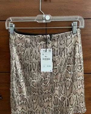 ZARA Sequin Skirt thumbnail 3