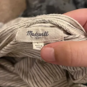 Madewell striped boatneck‎ shirt L thumbnail 7