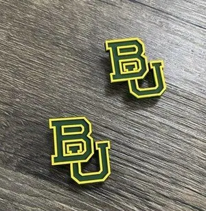 Crocs Baylor University College Team Charm For Shoe Charms - 2 Pieces thumbnail 1