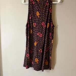 Loft floral tank top‎ blouse thumbnail 3