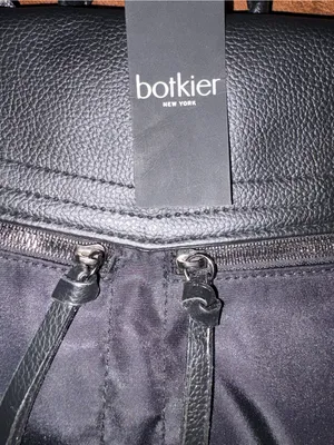 Botkier New York Black Nylon Convertible Backpack / Shoulder Bag NWT thumbnail 5