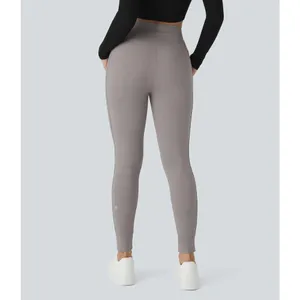 Halara Softlyzero HighWaisted Drawstring Full Length Joggers Gull Gray Small thumbnail 6