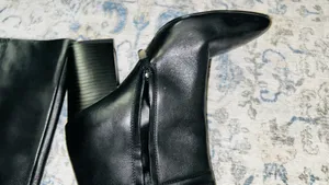 Nine West Boots Leather Black thumbnail 8