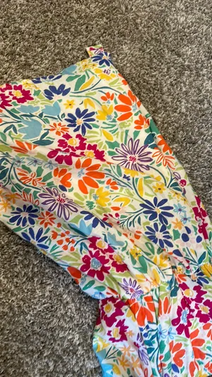Peach Love Fun Floral Dress thumbnail 3