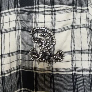 Polo Ralph Lauren Women Button Front Flannel Shirt Mediu Preppy Emblem Old Money thumbnail 3