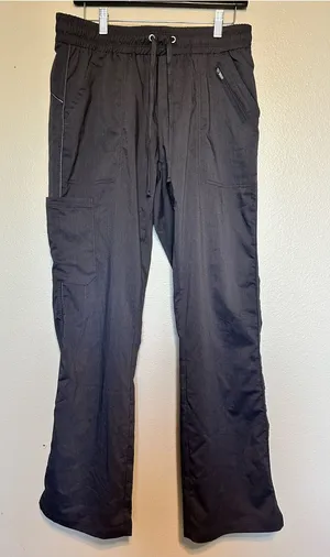 Healing Hands Dark Gray Drawstring Scrub Pants thumbnail 1