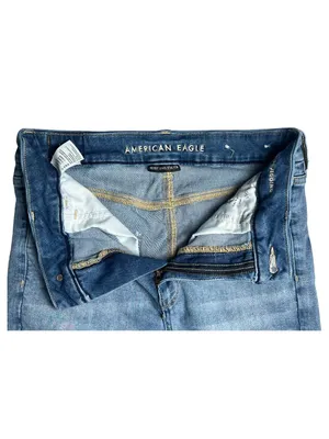 American Eagle Next Level Stretch High Rise Distressed Jegging Jeans Size 10 thumbnail 7