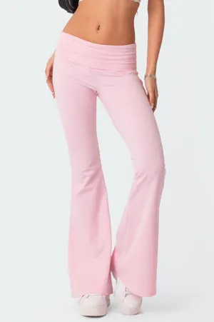 Edikted Flared Leggings thumbnail 1