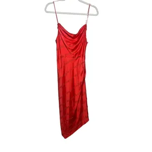 Retrofete Lilly Red Sequin Midi Slip Dress NWT Sz. S thumbnail 7