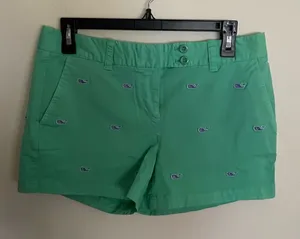 Vineyard Vines Embroidered Washed Dayboat Short thumbnail 1