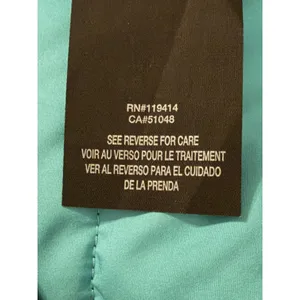 Merrell Womens Puffer Jacket Blue Teal Hooded Lightweight Insulated Small thumbnail 7
