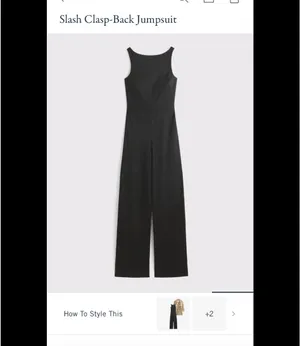 Black Jumpsuit Abercrombie thumbnail 4