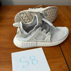 adidas Women's NMD‎ XR1 'Triple White' Sneaker BB3684 W7.5 thumbnail 8