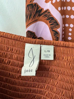 Joie NWT wide leg pants and crop top outfit set thumbnail 3