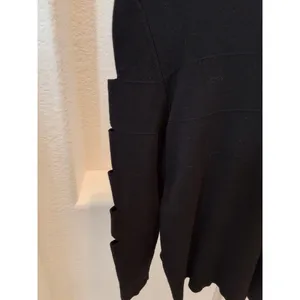 Jennifer Lopez Size XXL Womens Slash-Sleeve Mockneck Black Sweater NWOT thumbnail 8