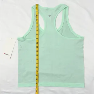 Lululemon NWT Swiftly Tech Racerback Tank Top 2.0 Waist Length - Sea Mist - 8 thumbnail 7