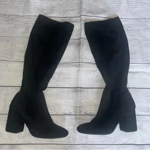 Seven Dials Brittany Black Knee-High Women's Boots thumbnail 1