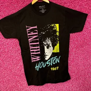Whitney Houston 1987 Alternate Album Art Dance Pop Tee M thumbnail 3