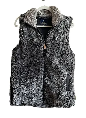 ‎Simply Southern faux fur vest thumbnail 1