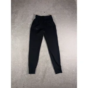 under armour black fitted womens joggers sweatpants xs thumbnail 2