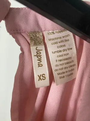 Japna Pink Open Back Dress thumbnail 4
