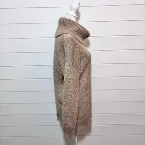 Ralph Lauren‎ Casual Tan Cowl Neck Sweater Size M thumbnail 3