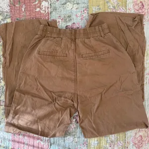 Abercrombie & Fitch brown wide leg trousers Pants thumbnail 4