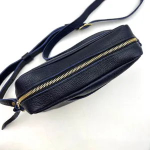 Portland Leather Goods Camera Bag Purse Cobalt Blue Large thumbnail 4