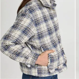 NWT Blank NYC Once In A Lifetime Cropped Tweed Shacket Size XS Retail $128.00 thumbnail 3
