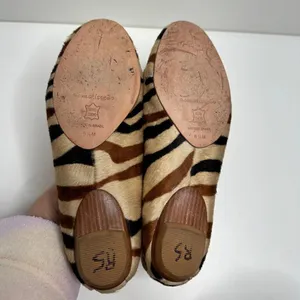 Matisse Ponyhair Exotic Animal Print Leather Upper Flats‎ Size 6.5 thumbnail 11